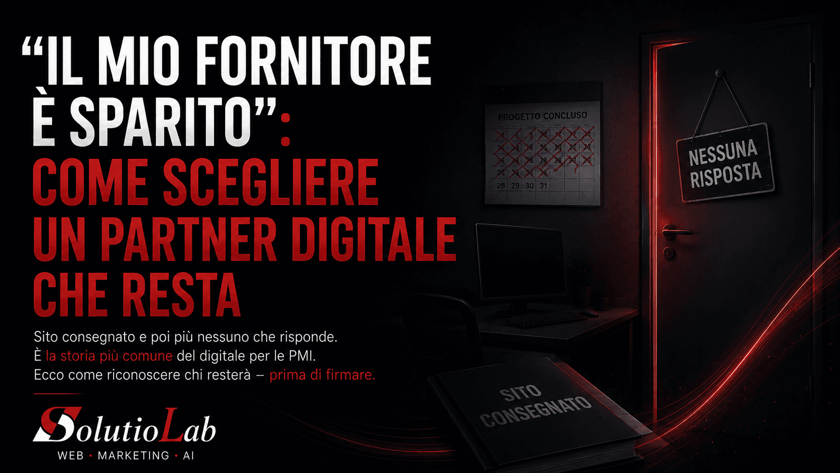 "Il mio fornitore è sparito": come scegliere un partner digitale che resta