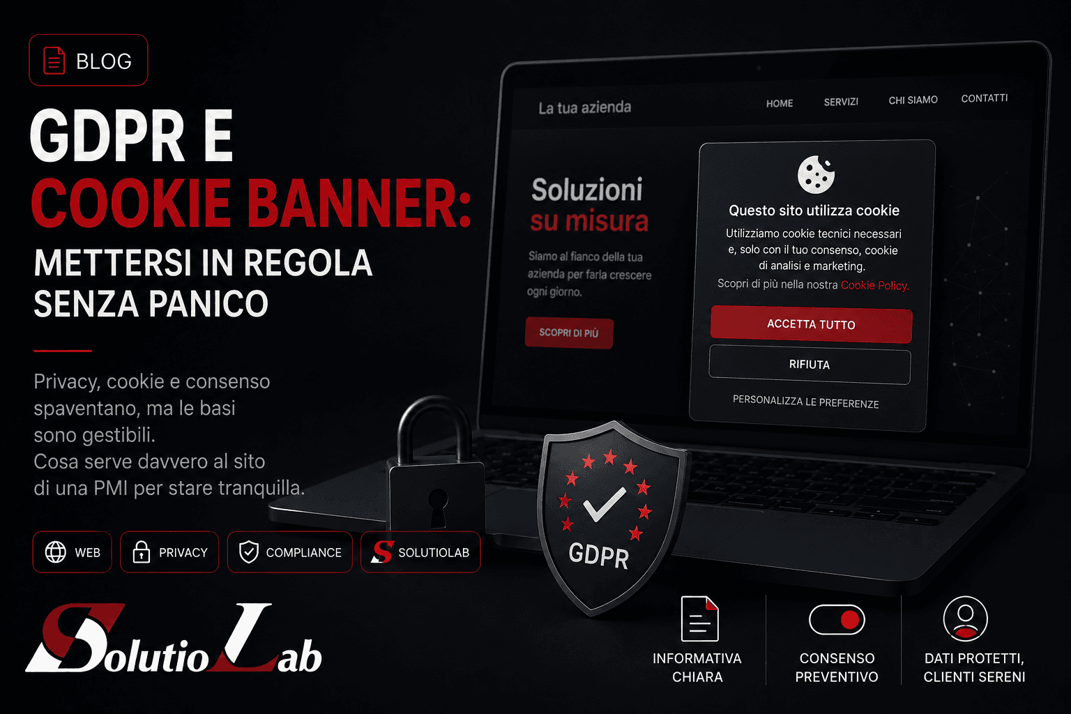 GDPR e cookie banner: mettersi in regola senza panico