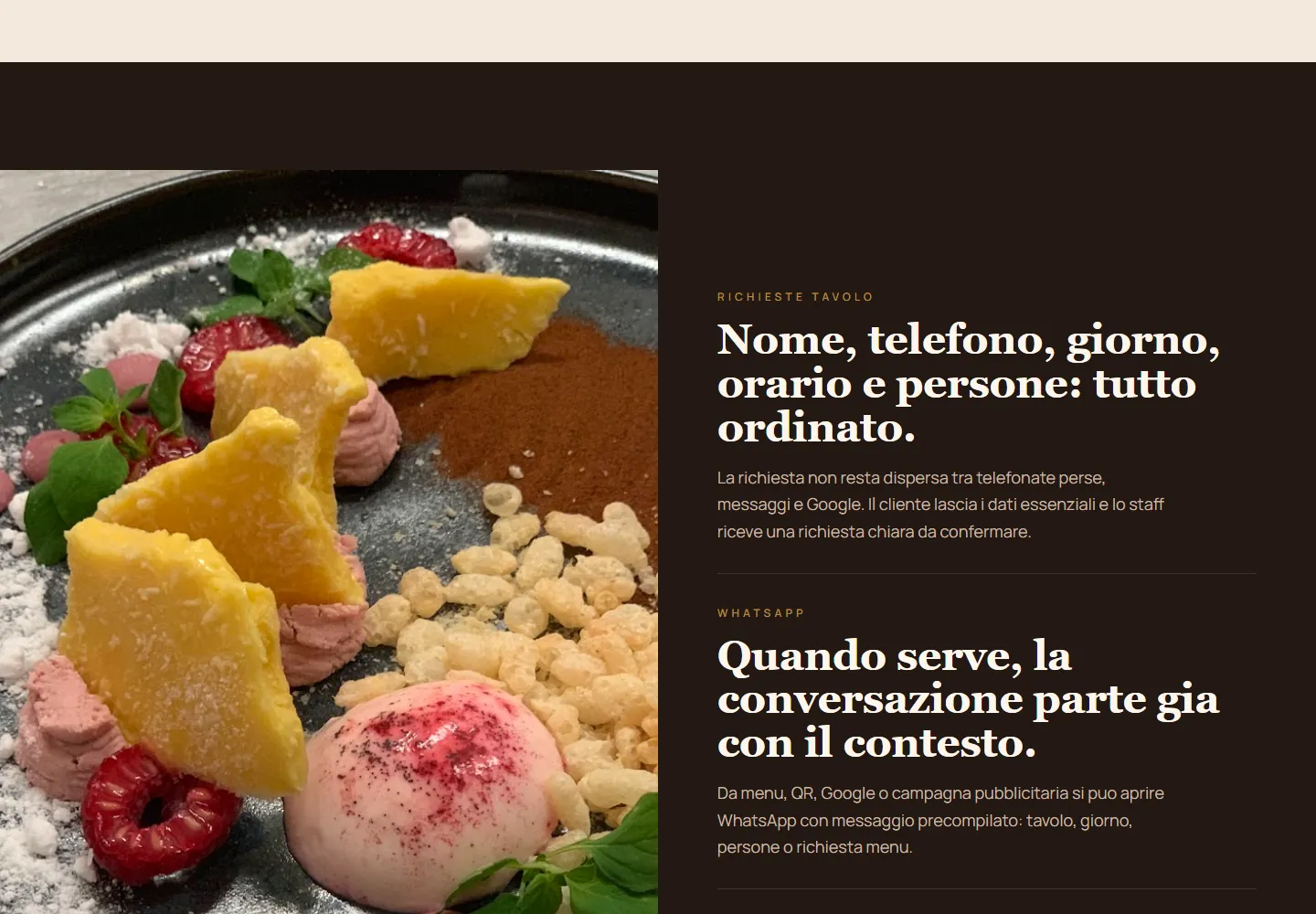Un ristorante di pesce, Provincia di Roma